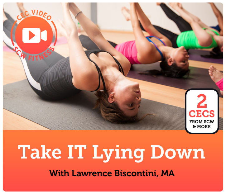 CEC Video Course: Take IT Lying Down