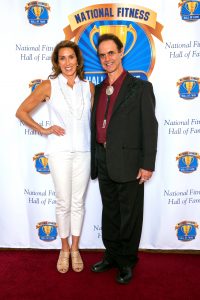 Sara Kooperman with Dr. Len Kravitz.