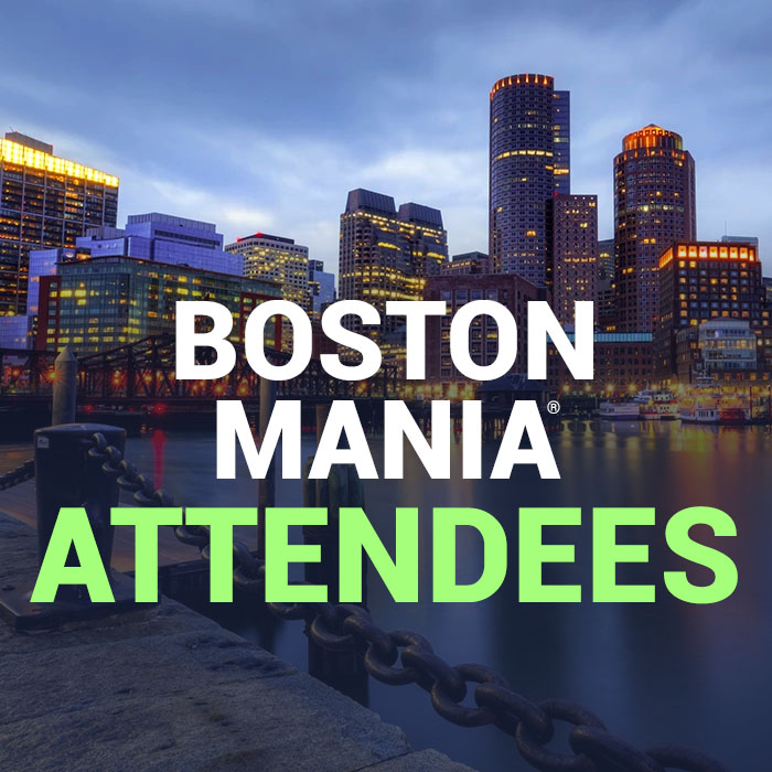 Boston MANIA® attendees