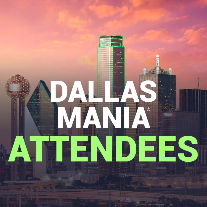 Dallas MANIA® attendees